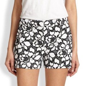 DVF Napoli Embroidered Floral Lace Print Shorts 2